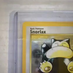 Snorlax 11/64 Jungle Holo Rare English Pokemon TCG 1999 (LP) - Image 5