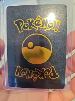 Pokemon Galarian Darmanitan Vmax Black Foil Fan Art Textured Collector Card - Image 4