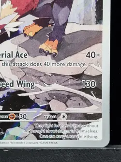 Braviary 155/086 Holo Illustration Rare Black Bolt Pokemon TCG Near Mint Card - Image 4