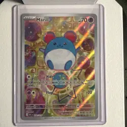 Marill ASC EN 232/217 Illustration Rare Ascended Heroes Pokemon TCG NM PackFresh - Image 1