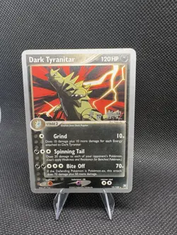 Pokemon TCG Dark Tyranitar World Champs 2005 120 HP 19/109 Rare - Image 1