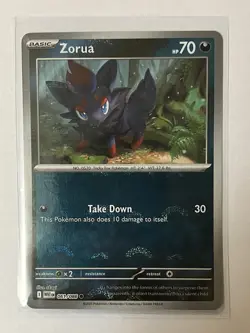 Zorua (Poke Ball Pattern) 058/086Sv: White Flare Holo Pokemon TCG - Image 1