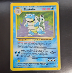 Pokemon Company Pokemon TCG Blastoise 002/102 Base Set unlimited Holo EN 1999 - Image 1