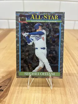 2026 Topps Series 2 Shohei Ohtani Crackle Foil #91AS-50 1991 All Star - Image 1