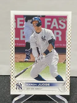 2022 Topps Series 1 Walmart Gold Star Aaron Judge #99 SP New York Yankees - Image 1