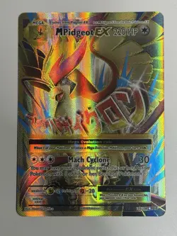 Pokemon TCG M Pidgeot EX 105/108 XY Evolutions Full Art Mega Evolution - Image 1