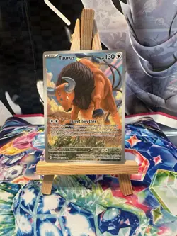 Tauros 96/86 Chaos Rising Illustration Rare IR Pokemon TCG ME04 CRI NM Holo - Image 1