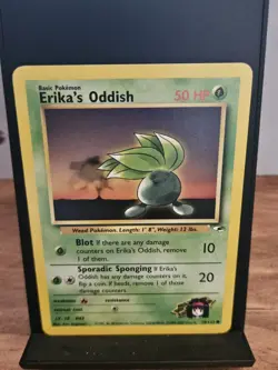 ERIKA’S ODDISH - Gym Heroes Set - 78/132 - Common - Pokemon Card - LP-NM - Image 1