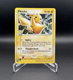 Pokemon TCG Pikachu 012 Nintendo Promo Holo English Basic 50 HP 2003 E Reader - Image 1
