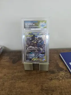 Ace 10 Tag Team Lucario & Melmetal GX Alt Art SM192 Black Star Promo Pokemon TCG - Image 1