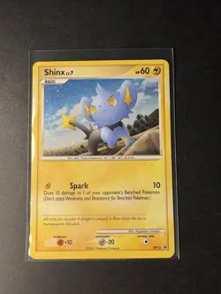 POKEMON PROMO CARD - DIAMOND AND PEARL - DP15 SHINX (HOLO) RARE EX - Image 1