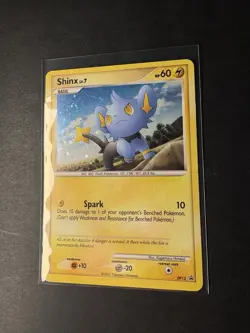 POKEMON PROMO CARD - DIAMOND AND PEARL - DP15 SHINX (HOLO) RARE EX - Image 2