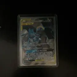 Pokemon TCG Lucario & Melmetal GX Ultra Rare TAG TEAM Full Metal Wall SM192 - Image 1