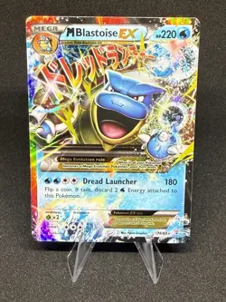 Pokemon TCG Cards M Blastoise EX 18/83 Generations Ultra Rare Holo NM - Image 1