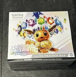 POKEMON - S&V PRISMATIC EVOLUTIONS ETB ELITE TRAINER BOX - BRAND NEW & SEALED - Image 1