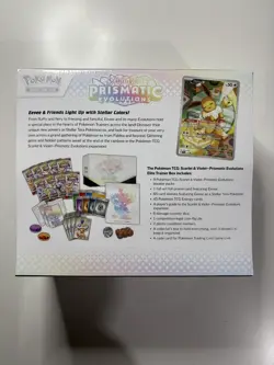POKEMON - S&V PRISMATIC EVOLUTIONS ETB ELITE TRAINER BOX - BRAND NEW & SEALED - Image 3
