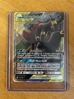 Pokemon TCG Umbreon & Darkrai GX Card Unified Minds Ultra Rare 125/236 - Image 1