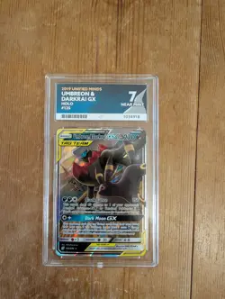 Pokemon TCG Umbreon & Darkrai GX Card Unified Minds Ultra Rare 125/236 ACE 7 - Image 1