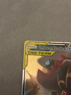 Pokemon TCG Umbreon & Darkrai GX Card Unified Minds Ultra Rare 125/236 - Image 2