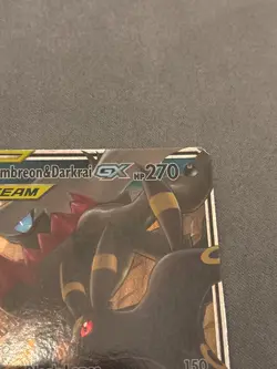 Pokemon TCG Umbreon & Darkrai GX Card Unified Minds Ultra Rare 125/236 - Image 3