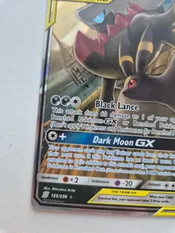 Pokemon TCG Umbreon & Darkrai GX Card Unified Minds Ultra Rare 125/236 - Image 4