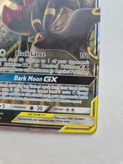 Pokemon TCG Umbreon & Darkrai GX Card Unified Minds Ultra Rare 125/236 - Image 5