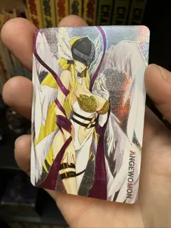 Angewomon Digimon Goddess Story Anime Waifu Card ACG, Doujin, Maiden Holo - Image 3