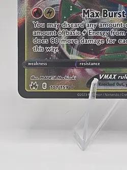 Rayquaza VMAX - SWSH: Crown Zenith Rapid Strike Ultra Rare Holo ENG 101/159 - Image 3