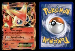 Victini EX 24/113 Ultra Rare Holo Legendary Treasures Pokemon Card - Image 1
