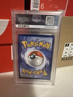 2025 Pokemon Mew EN SV 151 Gengar Pack Mini Tin #094/165 PSA 9 Cosmos holo - Image 3
