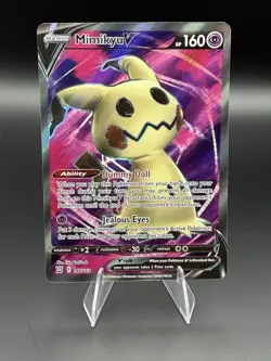 Mimikyu V SW&SH: Battle Styles 148/163 Ultra Rare full art Pokemon TCG - Image 1