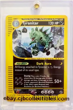 Pokemon TYRANITAR 29/165 Reverse Holo Rare Expedition - Near Mint 🍒 - Image 1