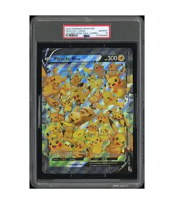 2021 POKEMON SWSH BLACK STAR PROMO CELEBRATIONS COLL.- JUMBO PIKACHU V-UNION - Image 1