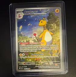The Pokemon Company Ampharos 090/086 Chaos Rising Holo Rare EN HP160 2026 - Image 1