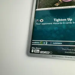 Krokorok (Master Ball Pattern) 058/086 SV: Black Bolt Holo / NM / Pokemon TCG - Image 5