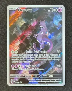 Pokemon TCG Mewtwo 052 SV Scarlet & Violet Promo Cards Holo English 2023 HP 130 - Image 1
