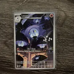 Pokemon English Black Bolt Lampent Illustration Rare 102/086 - Image 1