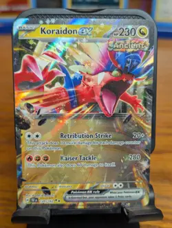 Pokemon TCG Temporal Forces Koraidon ex Double Rare Holo 120/162 - Image 1