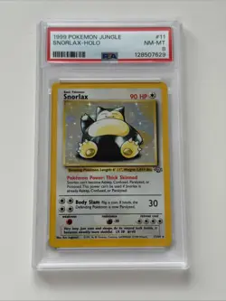 1999 POKEMON JUNGLE 11 SNORLAX-HOLO - Image 1