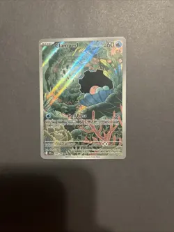 Pokemon Cards Clamperl 195/182 Illustration Rare Destined Rivals - (NM) - Image 2