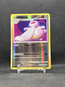 Pokemon Secret Wonders REVERSE HOLO Rare Card - Lickilicky 12/132 - Image 1