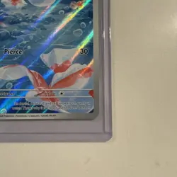 Goldeen Illustration IR Rare 087/084 Pitch Black Card in hand! Pokemon English . - Image 4