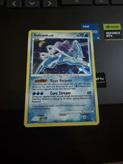 The Pokemon Company Suicune 19/132 Secret Wonders Holo Rare Eng 2007 HP70 - Image 1