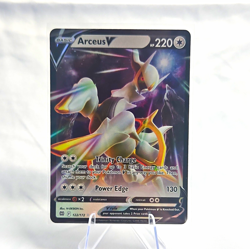 Pokemon TCG Arceus V 122/172 SWSH09 Brilliant Stars Holo Ultra Rare EN - Image 1