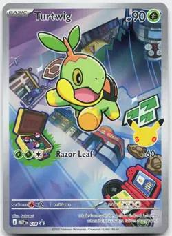 Turtwig 040 Holo Promo ME: Mega Evolution Promo Pokemon Near Mint - Image 1