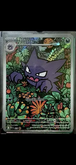 Pokemon Haunter Full Art Holo 027 Me: Mega Evolution Promo Illustration Rare 10… - Image 1