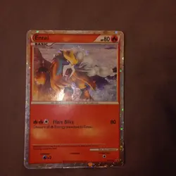 Entei HGSS20 HP Pokemon TCG Heart Gold Soul Silver Black Star Promo Holo - Image 1