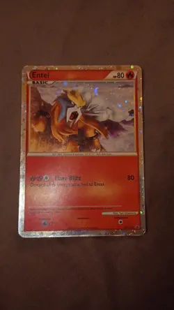 Entei HGSS20 HP Pokemon TCG Heart Gold Soul Silver Black Star Promo Holo - Image 2