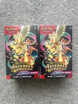 Pokemon TCG: Mega Evolution Ascended Heroes Booster Bundle x2 - Image 1