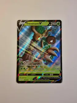 Trevenant V 013/203 Evolving Skies Ultra Rare Full Art Pokemon Card MINT - Image 1